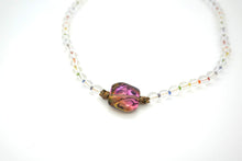 Glass beads necklace